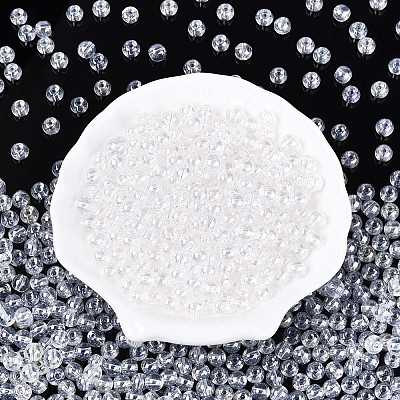 Transparent Glass Seed Beads SEED-N007-33B-01-1