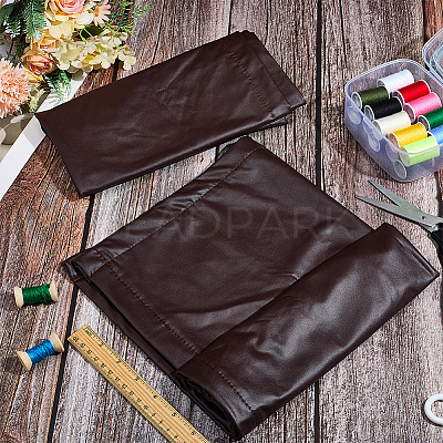 1 Pair Imitation Leather Sofa Armrest Covers AJEW-CL0002-21A-1