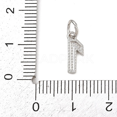 Brass Charms KK-G544-10P-1