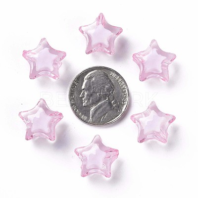 Transparent Acrylic Beads TACR-S152-02A-703-1