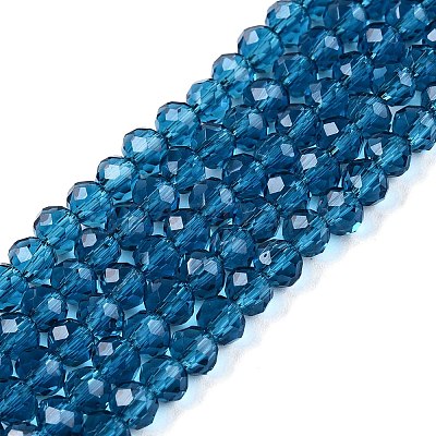 Glass Beads Strands EGLA-A044-T4mm-D27-1