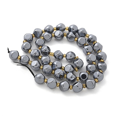 Terahertz Stone Round Beads Strands G-R002-01C-1
