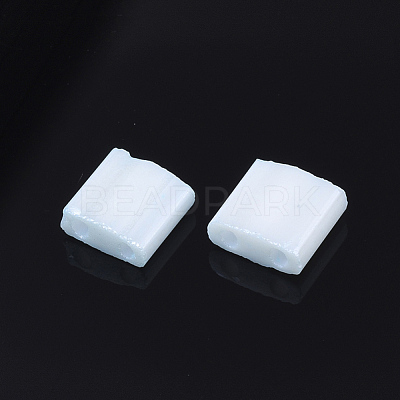 2-Hole Opaque Glass Seed Beads SEED-S023-07D-1