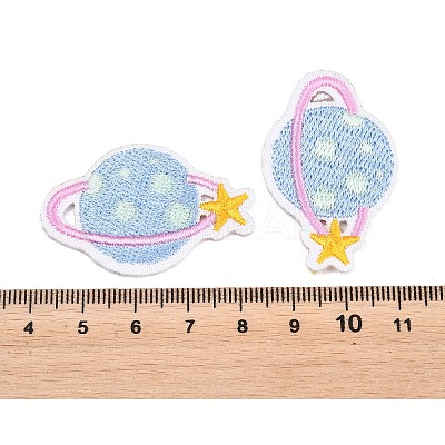 Polyester Computerized Embroidery Cloth Iron on Sew on Patches PATC-L001-13-1