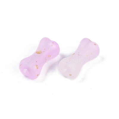 Gradient Color Transparent Acrylic Beads OACR-M023-01G-1