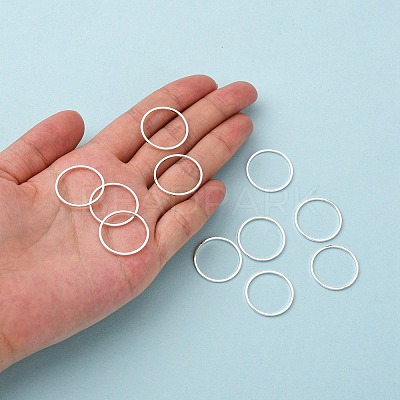 Brass Linking Rings KK-S327-06S-20mm-1