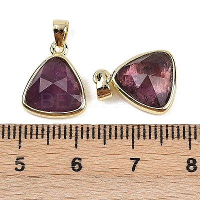 Natural Amethyst Pendants G-O176L-13G-1