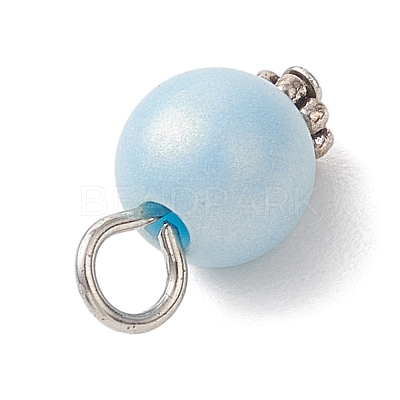 Opaque Acrylic Pendants PALLOY-JF04254-01-1