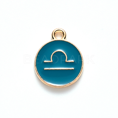 Alloy Enamel Pendants LS-ENAM-S124-01A-05K-1