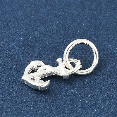 925 Sterling Silver Boat Anchor Charms STER-S011-02S-1