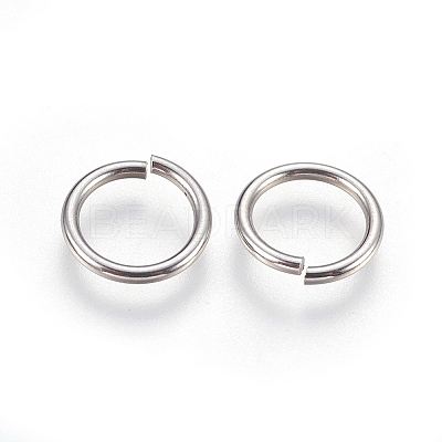 Tarnish Resistant 304 Stainless Steel Open Jump Rings A-STAS-P212-25P-17-1