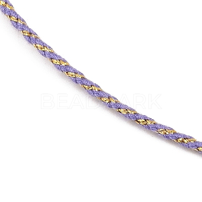 2MM Nylon Braided Cord Necklace Making MAK-A019-02G-17-1