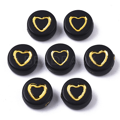 Opaque Acrylic Beads PACR-N006-004-1