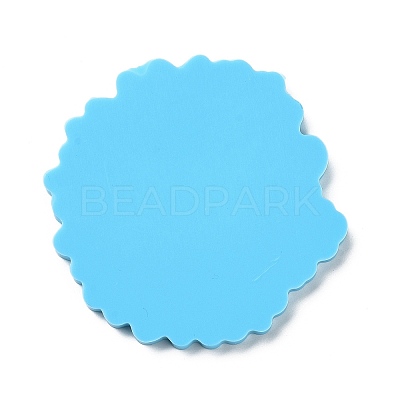 DIY Pet Theme Sunflower with Paw Print Pendant Silicone Molds SIMO-H010-04-1