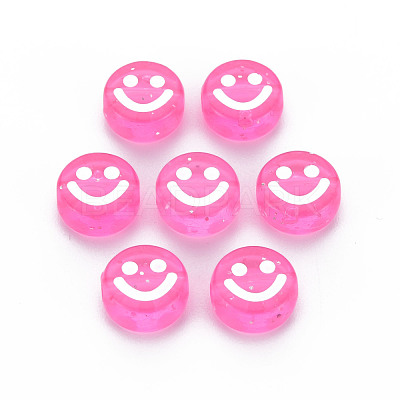 Transparent Acrylic Beads MACR-N008-55-D07-1