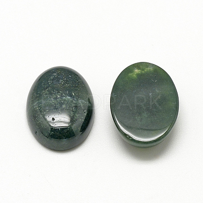 Natural Agate Cabochons G-R415-14x10-08-1