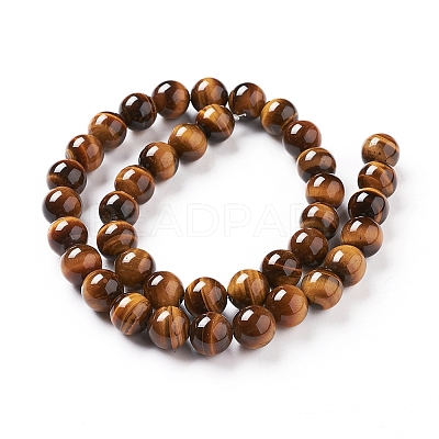 Natural Tiger Eye Beads Strands Z0RQS015-1