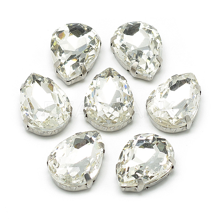 Sew on Rhinestone LS-RGLA-T035-7x10mm-01-1