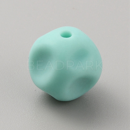 Cube Food Grade Eco-Friendly Silicone Beads SIL-TAC0003-11H-1