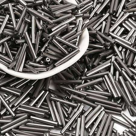 Glass Bugle Beads SEED-R028-2x18-A04-1