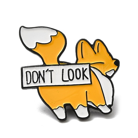 Fox Enamel Pins JEWB-K016-07A-EB-1