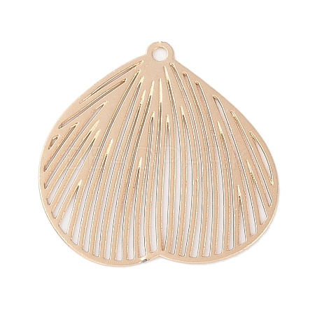 Iron Etched Metal Embellishments Pendants IFIN-Z0003-02KCG-1
