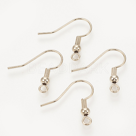 Brass Earring Hooks LS-X-KK-T029-132LG-NF-1