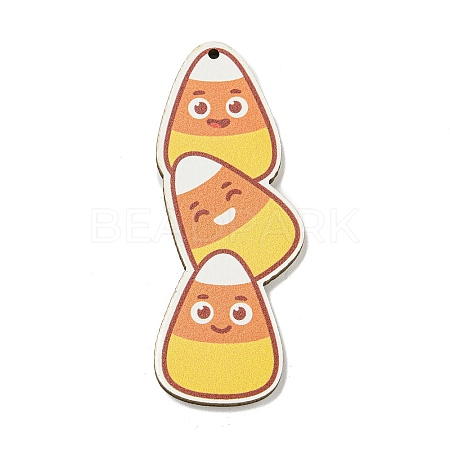 Wood Pendants WOOD-M012-01F-1