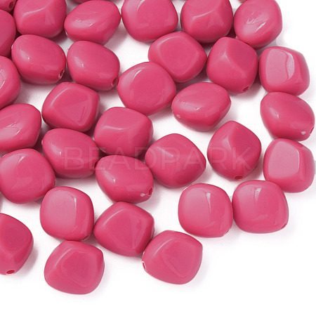 Opaque Acrylic Beads MACR-S373-137-A10-1