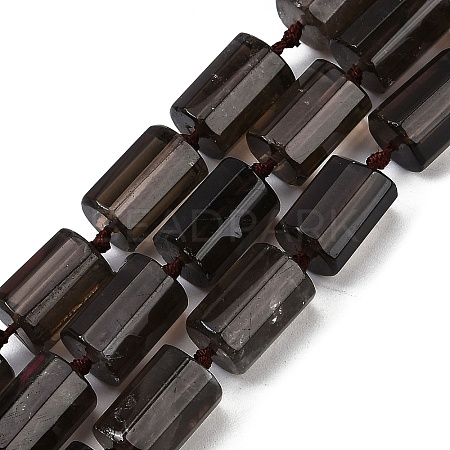 Natural Smoky Quartz Beads Strands G-G162-D18-02-1