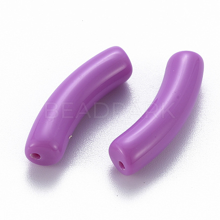 Opaque Acrylic Beads LS-X-MACR-S372-002B-S015-1