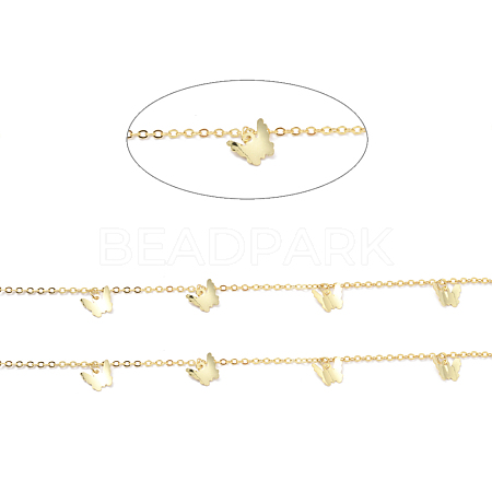 Brass Curb Chains CHC-E021-13A-1