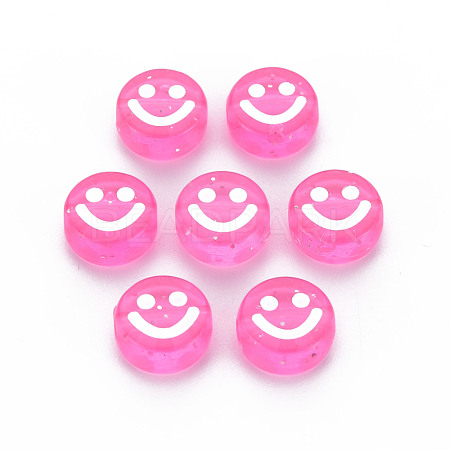 Transparent Acrylic Beads MACR-N008-55-D07-1