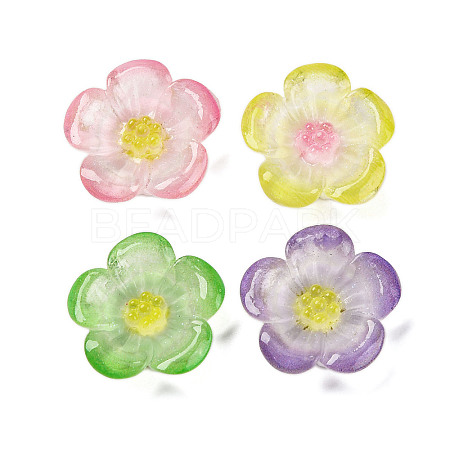Opaque Resin Cabochons RESI-R455-01M-1