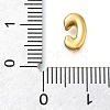 Ion Plating(IP) 304 Stainless Steel Slide Charms STAS-B075-37G-C-3
