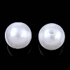 Imitated Pearl Acrylic Beads OACR-ZX005-35B-2