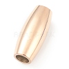 Ion Plating(IP) 304 Stainless Steel Magnetic Clasps with Glue-in Ends STAS-O148-08A-RG-1