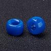 Opaque Acrylic European Beads PL338-10-3