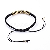 Unisex Adjustable Nylon Thread Braided Bead Bracelets BJEW-JB05137-01-4