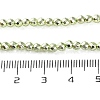 Electroplated Synthetic Non-magnetic Hematite Beads Strands G-C248-D01-3mm-01-4