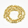 Electroplate Non-magnetic Synthetic Hematite Beads Strands G-Q465-34G-2