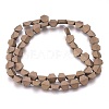 Electroplated Non-magnetic Synthetic Hematite Beads Strands G-P392-O-2