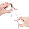 Stainless Steel Adjustable Wall Hooks AJEW-WH0018-88P-4