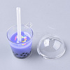 Openable Acrylic Bottle Big Pendants X-CRES-T018-001D-3