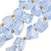 Raw Rough Natural Quartz Crystal Beads Strands G-Z131-J01-03-2