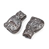 Czech Pressed Glass Beads GLAA-I061-02D-2