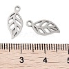 Non-Tarnish 316 Stainless Steel Charms STAS-C096-10E-P-3