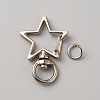 Alloy Swivel Clasps PALLOY-WH0104-16A-P-1