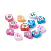 Handmade Polymer Clay Beads X-CLAY-I010-16-1