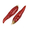 Epoxy Resin & Dried Chili Pepper Pendants RE-CBAAE94-02G-2